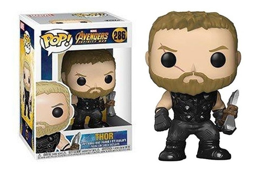 Funko Pop Thor 286 Avengers Infinity War Original Nuevo Full