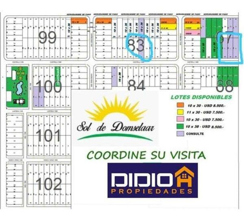 Imagen 11 de 11 de Lotes En Venta Barrio Privado El Sol De Domselaar