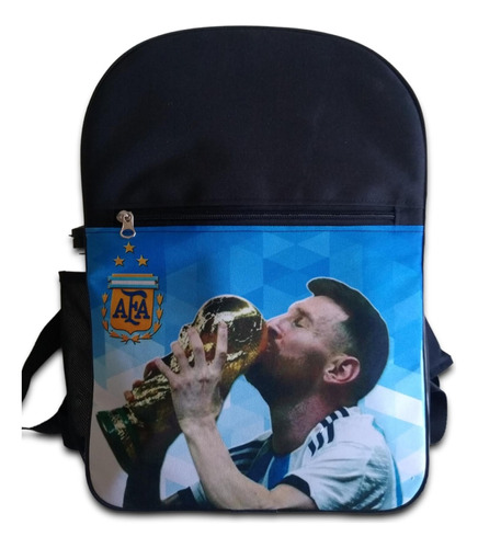 Mochila Urbana Escolar Messi Argentina Perdonalizadas