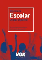 Comprar Libro Diccionario Escolar Lengua Española De Vox Vox