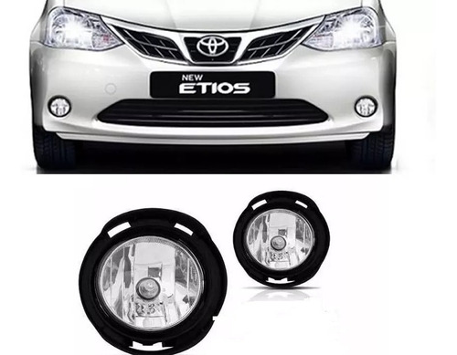 Juego Faro Auxiliar Para Toyota Etios 2013 14 2015 2016 2017