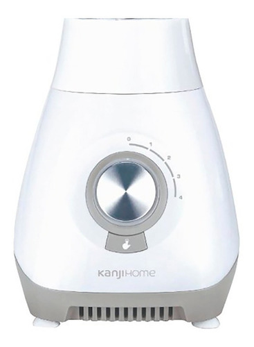 Licuadora Kanji KJH-BL0800LA01 1.5 L blanca con jarra de vidrio 220V