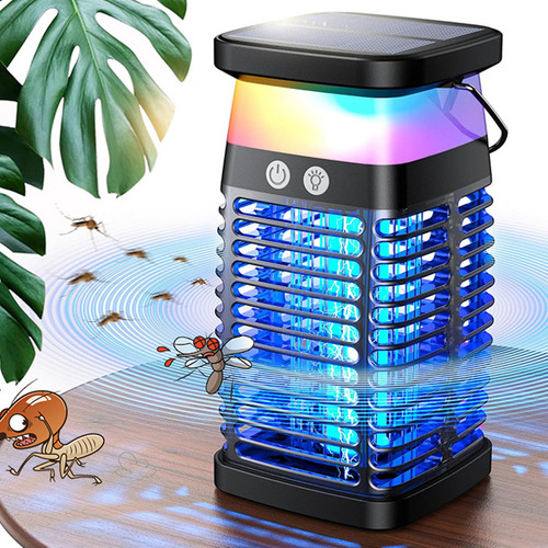 Hongge Solar Atrapa Mosquitos, Mata Mosquitos Eléctrico, Trampa, Raid Mosquito