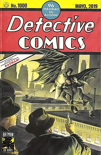 Comic Batman Detective Comics # 1000 Batman 80 Años Especial