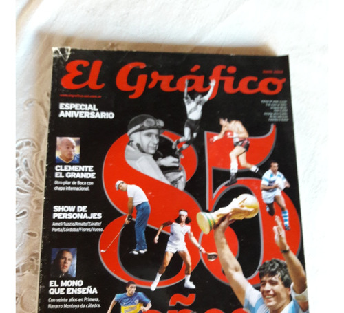 El Grafico Nº 4326 3 Mayo 2004 Especial Aniversario Maradona