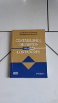 Comprar Livro Contabilidade De Custos Para Não Contadores