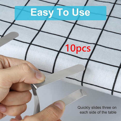10x Clips Para Mantel Soportes Para Mantel Abrazadera Para