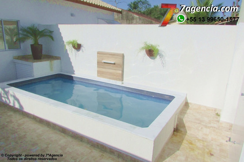 Imagem 2 de 26 de Casa Em Itanhaem Nova Com Piscina 2 Dorms Sendo 1 Suite Otimo Local Proximo A Praia Ch82