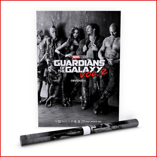 Poster Película Guardianes De La Galaxia Vol.2 #32 - 40x60cm