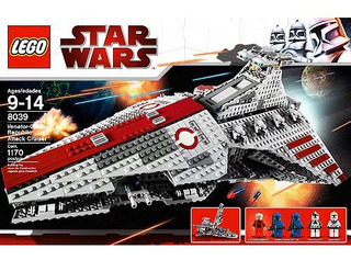 Lego Star Wars Venator-class Republic Attack Cruiser, 8039