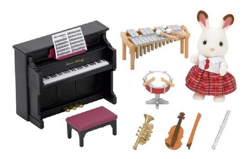 Sylvanian Families - Conjunto De Musica Escolar - 5106sy