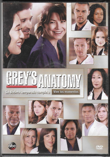 Grey's Anatomy Décima Temporada Serie Dvd Original Nuevo