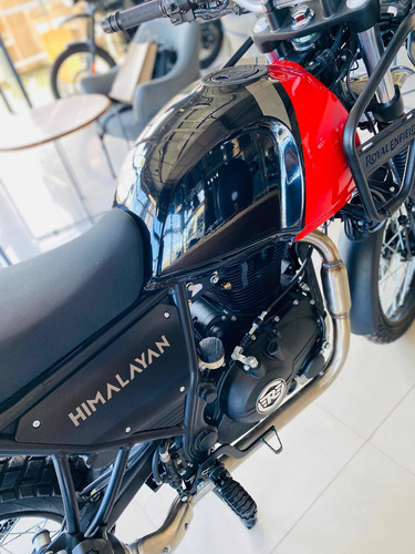Imagen 9 de 15 de Royal Enfield Himalayan Bs6 Rock Red