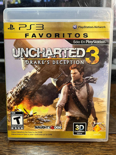 Uncharted 3 Drake Deception - Ps3 Fisico