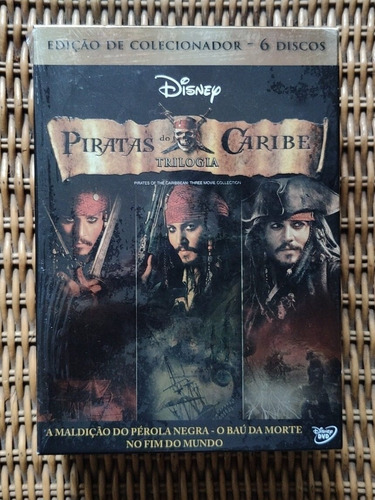 Desapegadoc Edição De Colecionador 6 Dvds Piratas Do Caribe