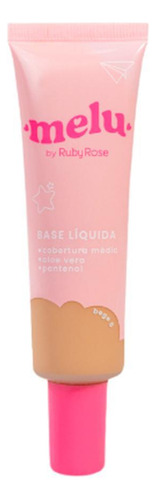 Base Líquida Melu Ruby Rose Bege 6 Rr8055