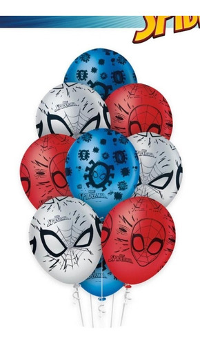 Spider Man Vermelha Balão 12  Premium Festa Aniversario