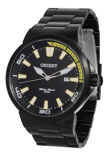 Relógio Orient Masculino Mpss1018 P1px Preto Aço Lancamento