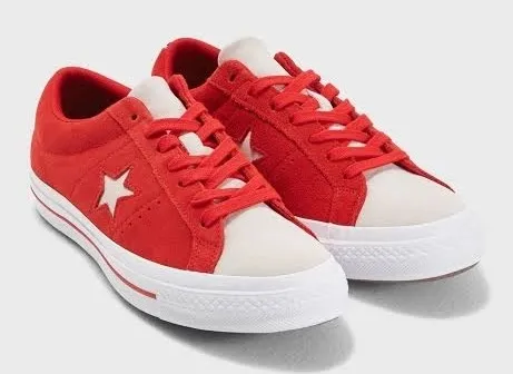 Converse one star piel sale