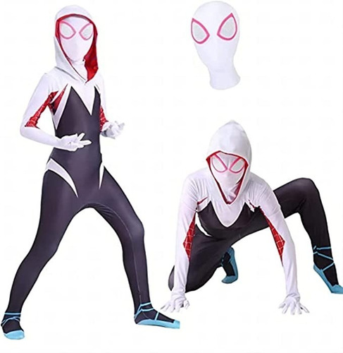 Disfraz Spiderman Gwen Stacy - Importado  - Licrado