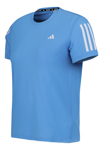 Remera adidas Own The Run Mujer Celeste Solo Deportes