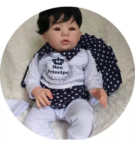 Bebê Reborn Menino Bebezinho Super Realista e Lindo Promoção