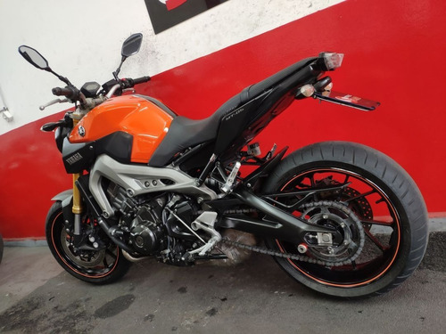 Yamaha Mt09 Mt 09 Mt-09 Abs 2016 Laranja
