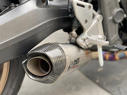 Escapamento Full Inox Cb650r Cbr650 Cb650f Dogster Desracing
