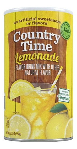 Country Time Limonada Bebida Mix, Lata De 82.5 Oz (paquete D