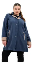 Comprar Campera Mujer Piloto Gamuzado Talles Grandes Especiales