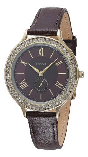 Reloj Pulsera Mujer  Fossil Es4953 Café