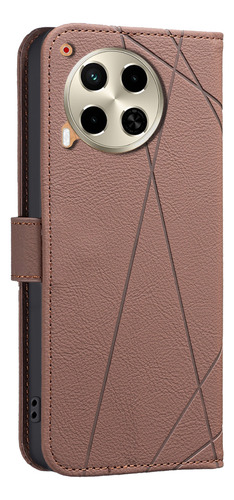 Funda Para Tecno Camon Series Flip Leather Wallet Case