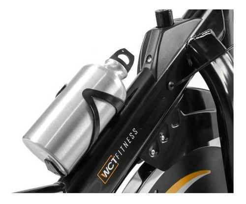 Imagem 6 de 7 de Bicicleta ergométrica WCT Fitness 10100018 para spinning preta