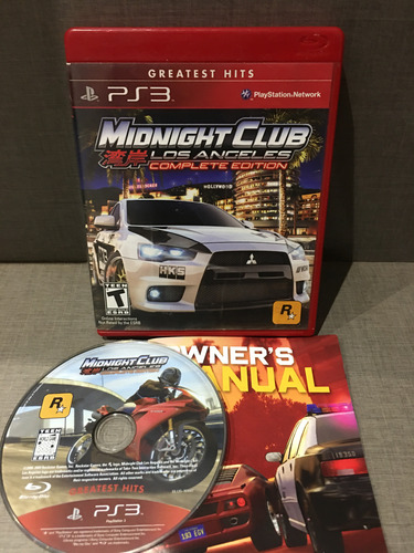 Midnight Club L.a. Complete Edition Ps3 (Usado)