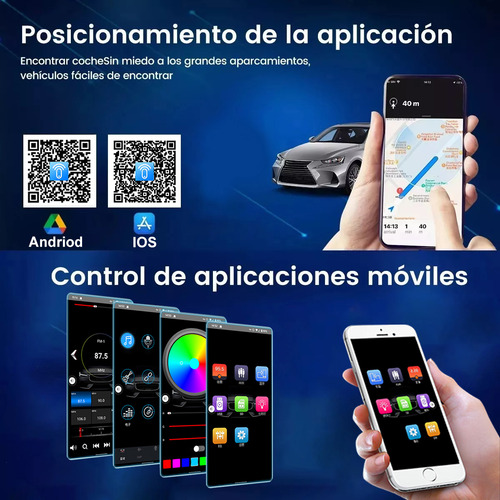 Estéreo Auto Bluetooth con USB y lector de tarjeta SD