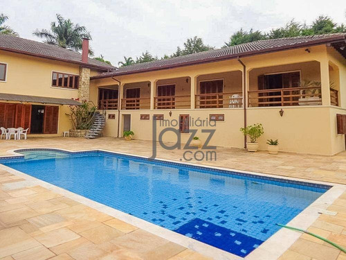 Chácara Com 6 Dormitórios À Venda, 5080 M² Por R$ 2.507.000,00 - Colinas Do Mosteiro De Itaici - Indaiatuba/sp - Ch0474