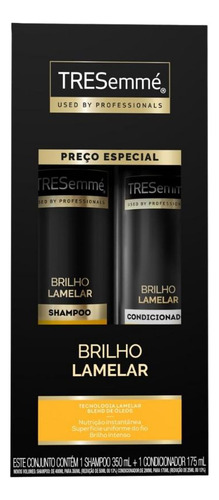 Kit Tresemme Shampoo 350ml+cond 175ml Brilho Lamelar