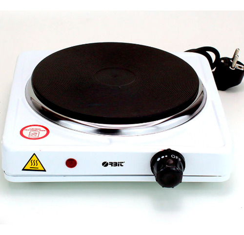 Anafe Individual Electrico Hornalla Schuko 1000w