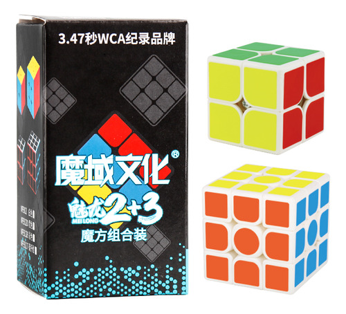 Set De Juego Moyu Meilong Mf3 Y Mf2 Cube De 3 X 3 X 3 Con 2