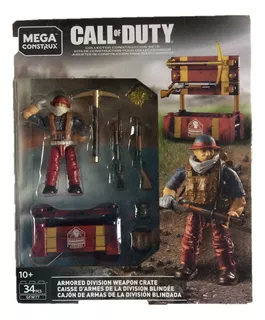 Call Of Duty Cajón De Armas División Blindada Mega Construx