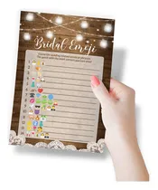 Comprar Printed Party Juego Despedida Soltera Emoji Pictionary 50