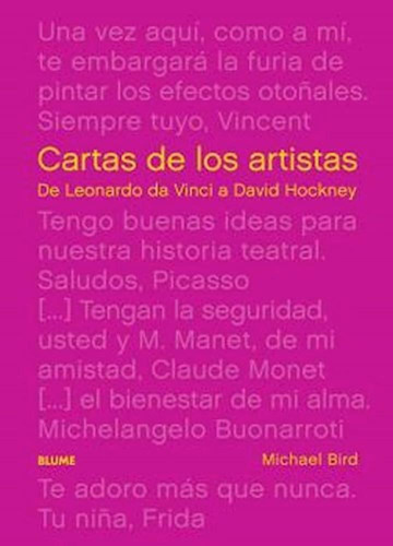 Cartas De Los Artistas - Bird, Michael -(t.dura) - *