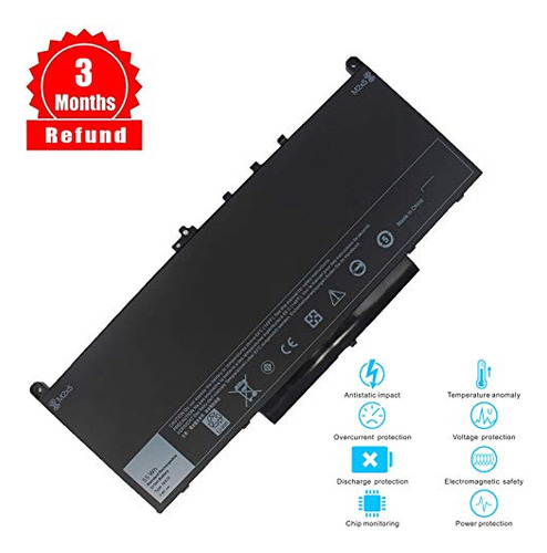 Batería De Computadora Portátil Vinpera 55wh J60j5