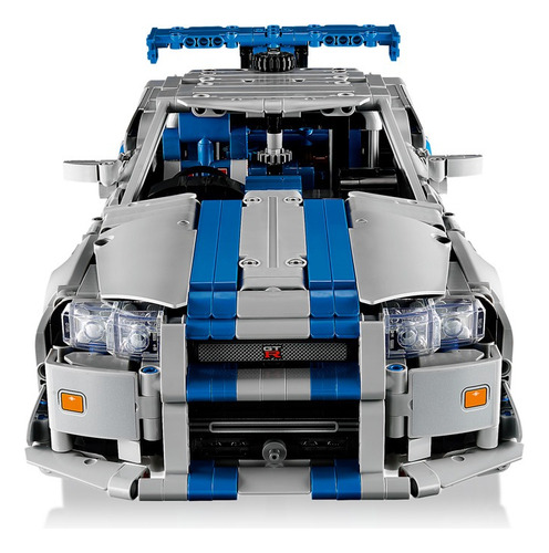 Lego Technic Nissan Skyline Gt-r 2 Fast 2 Furious 42210 1410 Coche Nissan Skyline Gt-r