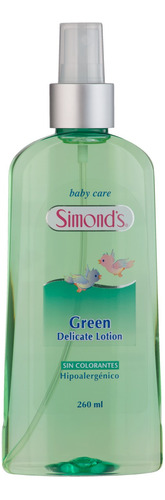 Colonia Simond's, Green Lotion Frasco 260 Ml (6 Unid)