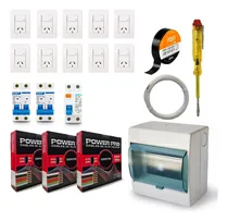 Comprar Kit P\u002Finsta Domiciliaria Termi+disyunt+cable+caja+punto\u002Ftoma