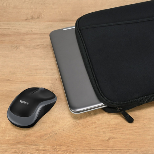 Mouse inalámbrico Logitech M185 gris