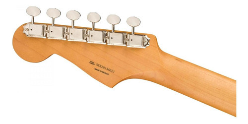 Guitarra Electrica Fender Noventa Stratocaster Mexicana Msi Color Rojo Material del diapasón Pau ferro