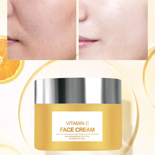 Creme Facial Com Vitamina C, Nutritivo E Uniforme, Suavizant