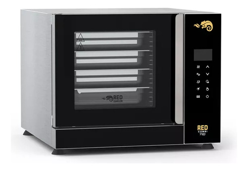 Forno Combinado Red Combi Gourmet 4 Gn's 1/2 Elétrico Preto
